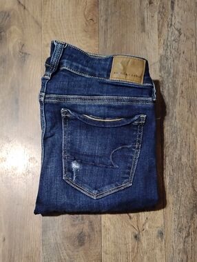 American Eagle Outfitters Indigo Jeggings Women's Size: 00